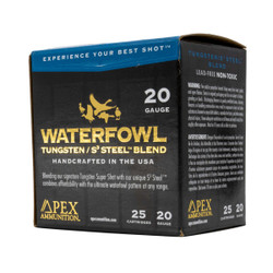 Apex Waterfowl TSS/S3 Blend 20 Ga 3" 1 1/8 Oz Case 250 Rd
